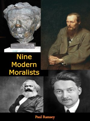 cover image of Nine Modern Moralists